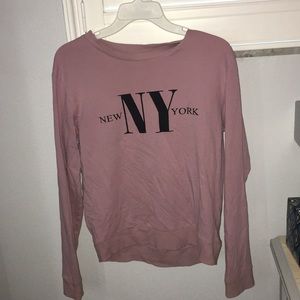 Pink H&M long sleeve